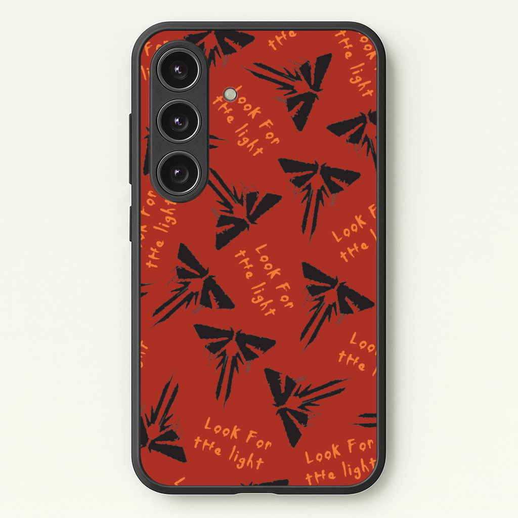 Look For The Light Firefly Pattern Phone Case - Galaxy S24 Plus / Standard