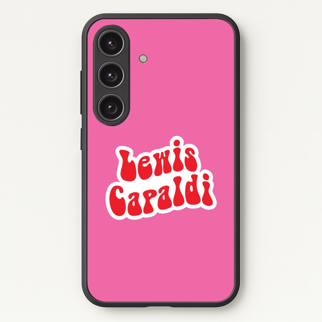 Red Name Phone Case - Galaxy S24 Plus / Standard