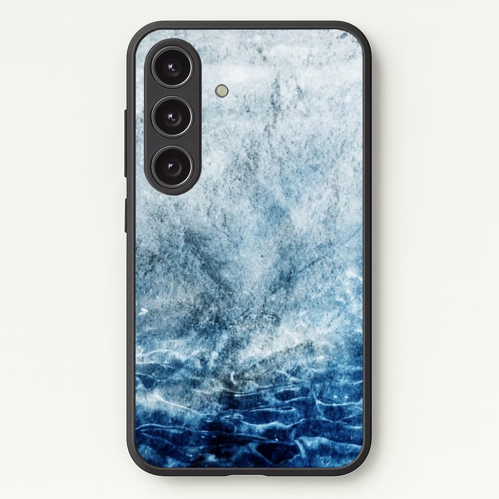 Sea Blue Marble Phone Case - Galaxy S24 Plus / Standard