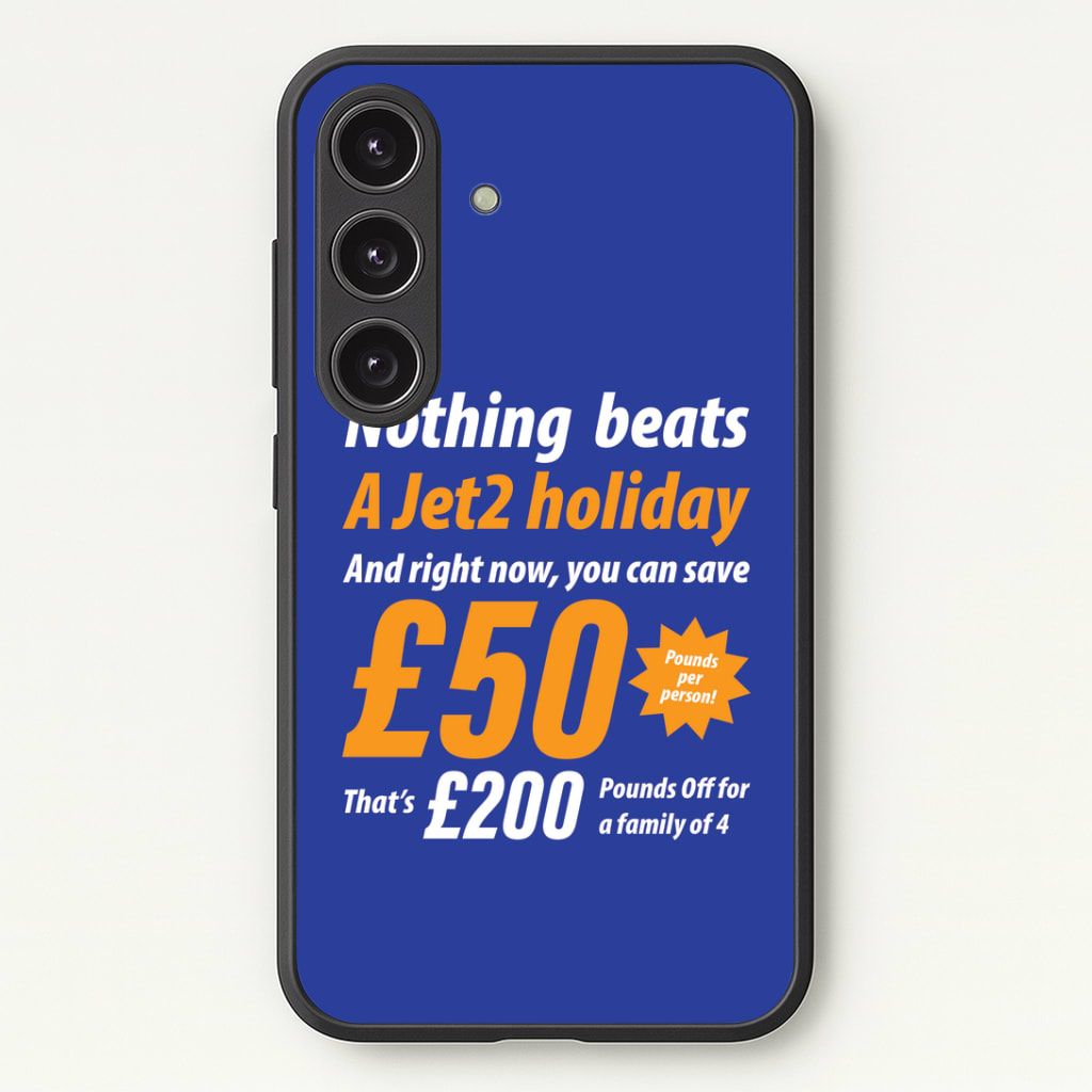 Nothing Beats A Jet Holiday Phone Case - Galaxy S24 Plus / Standard