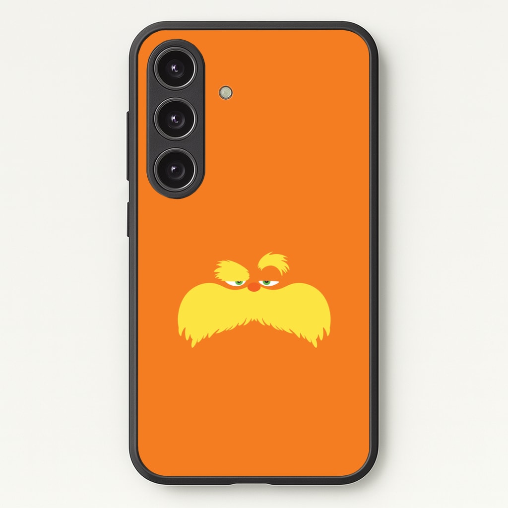 Orange Tree Creature Face Phone Case - Galaxy S24 Plus / Standard