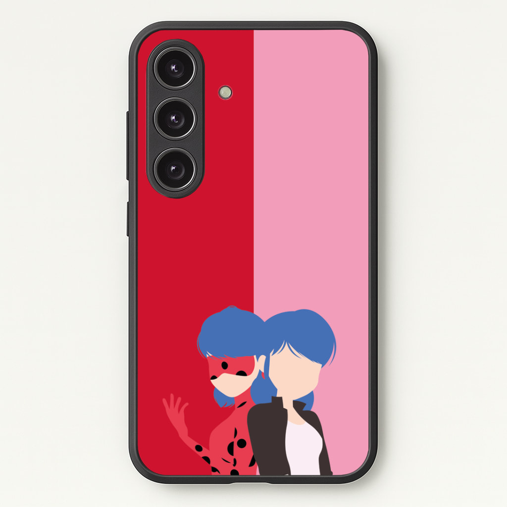 Marinette And Ladybug Phone Case - Galaxy S24 Plus / Standard