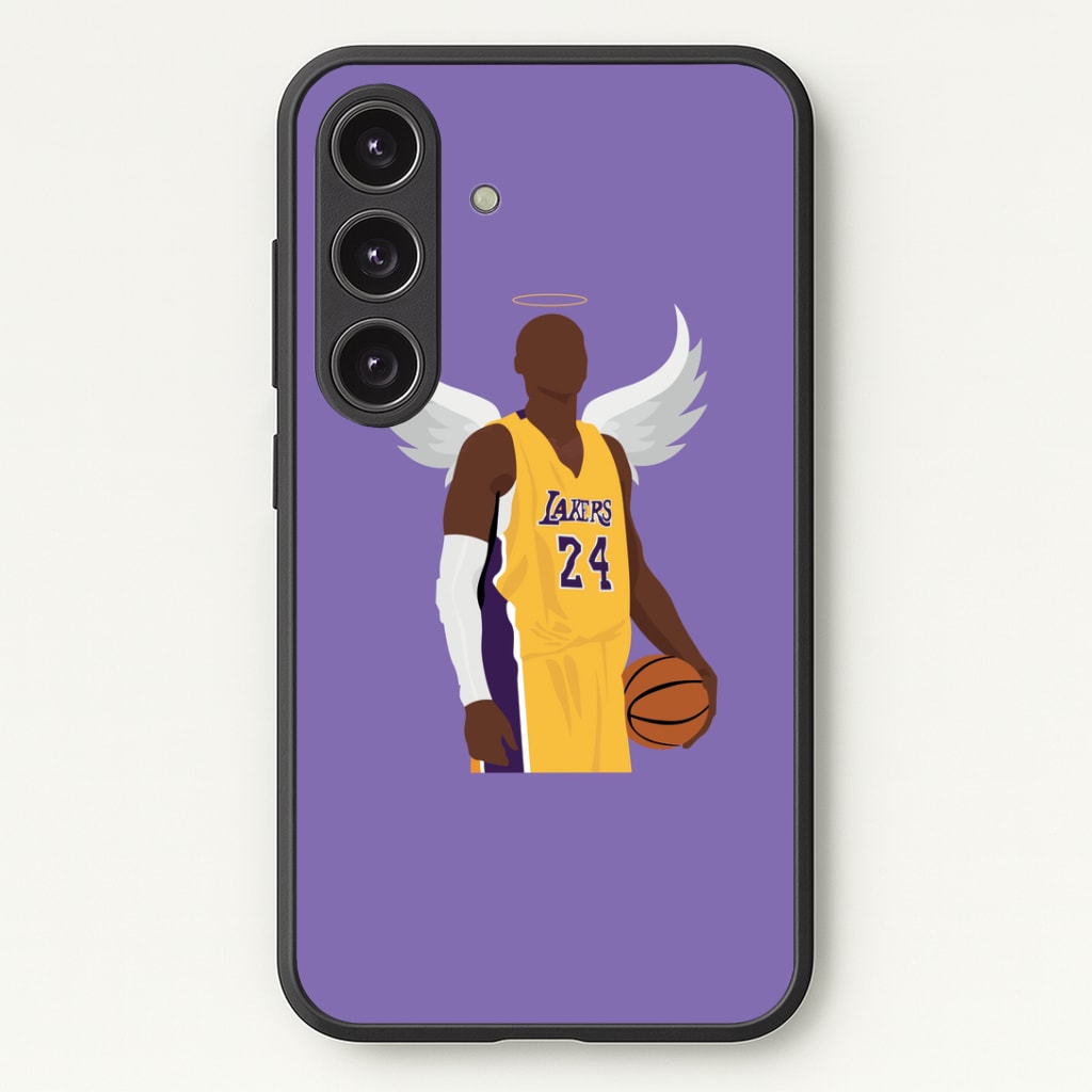 Kobe with wings - Basketball Phone Case - Galaxy S24 Plus / Standard