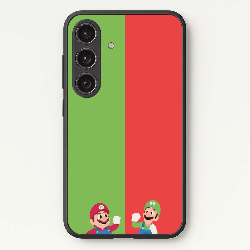 Mario And Luigi Phone Case - Galaxy S24 Plus / Standard