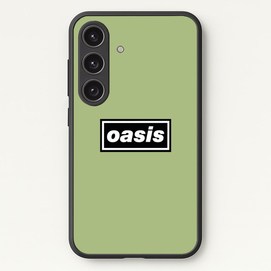 Band Name Green Phone Case - Galaxy S24 Plus / Standard