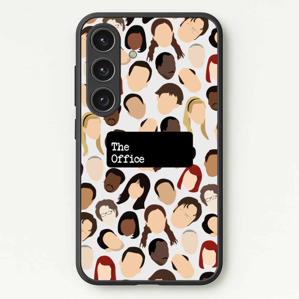 Office Collage Phone Case - Galaxy S24 Plus / Standard