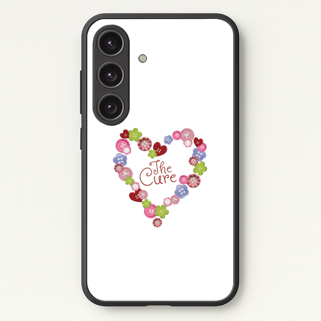 Button Heart Phone Case - Galaxy S24 Plus / Standard