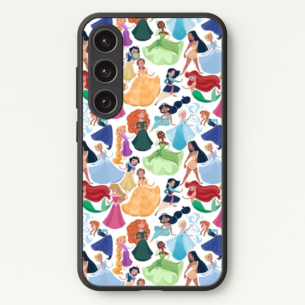 Fairytale Princess Pattern Phone Case - Galaxy S24 Plus / Standard