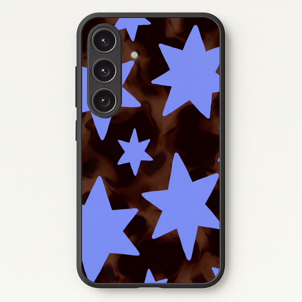 Tortoiseshell Star Scatter Phone Case
