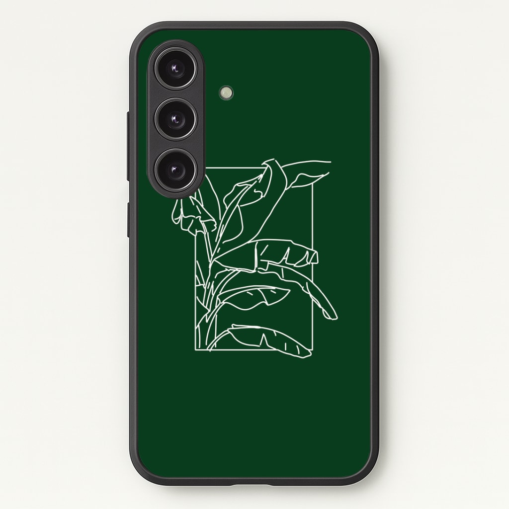 Green Leaf - Foliage Phone Case - Galaxy S24 Plus / Standard