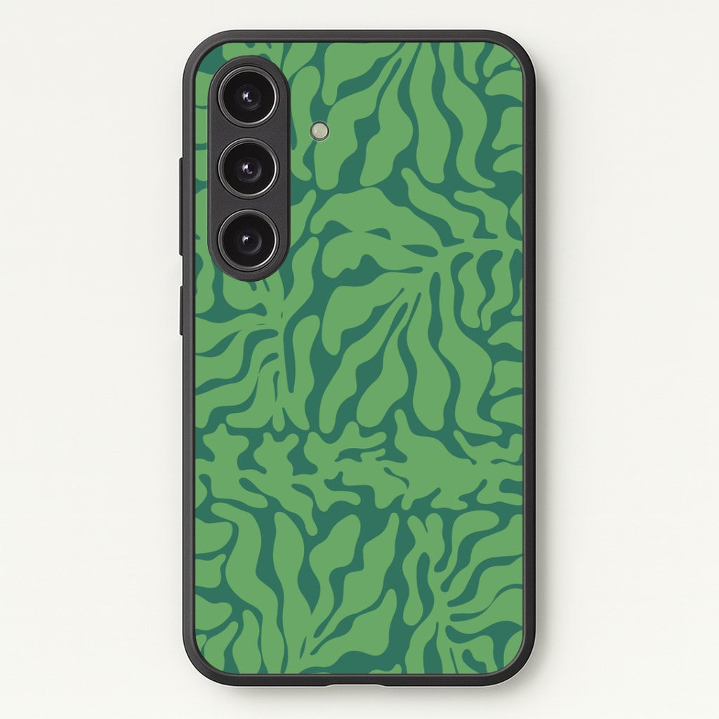 Green Leaves - Foliage Phone Case - Galaxy S24 Plus / Standard