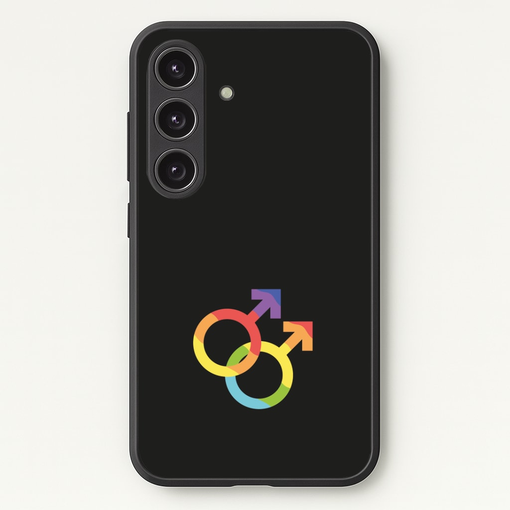 Gender Symbol Male - Pride Phone Case - Galaxy S24 Plus / Standard
