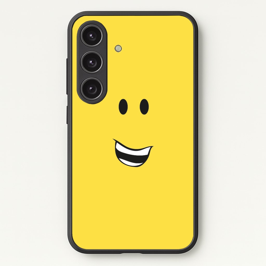 Yellow Face Phone Case - Galaxy S24 Plus / Standard