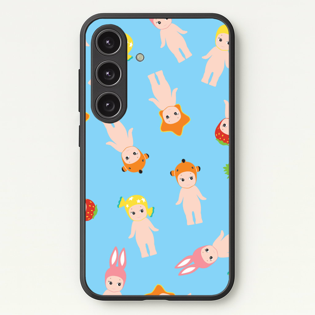 Angels Pattern Phone Case - Galaxy S24 Plus / Standard
