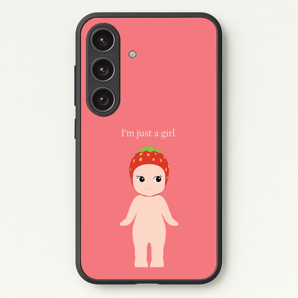 I'm Just A Girl Phone Case - Galaxy S24 Plus / Standard