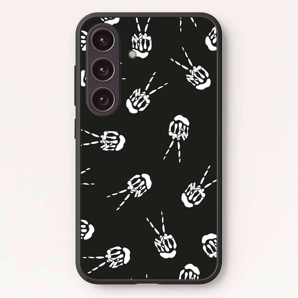 Skeleton Fingers - Halloween Phone Case - Galaxy S24 Plus / Standard