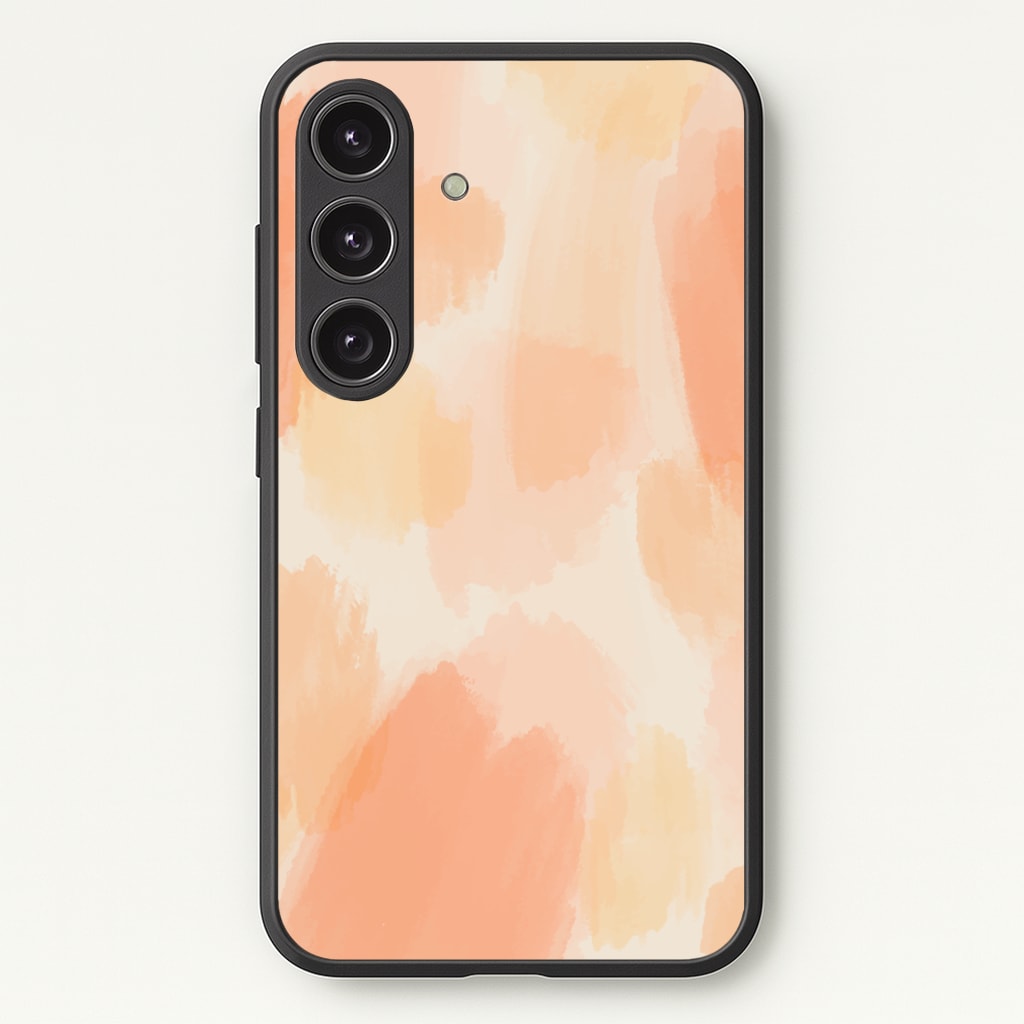 Orange Strokes Phone Case - Galaxy S24 Plus / Standard