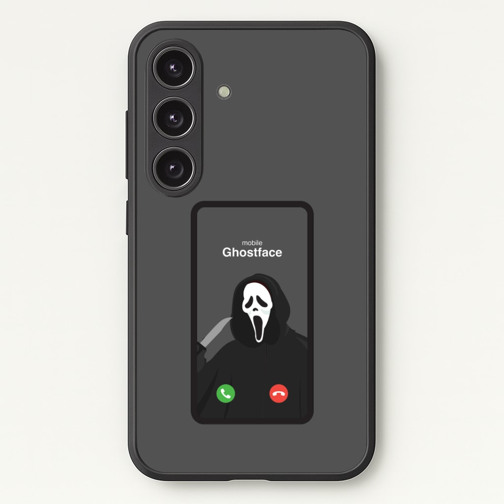 Caller ID Ghostface Phone Case - Galaxy S24 Plus / Standard