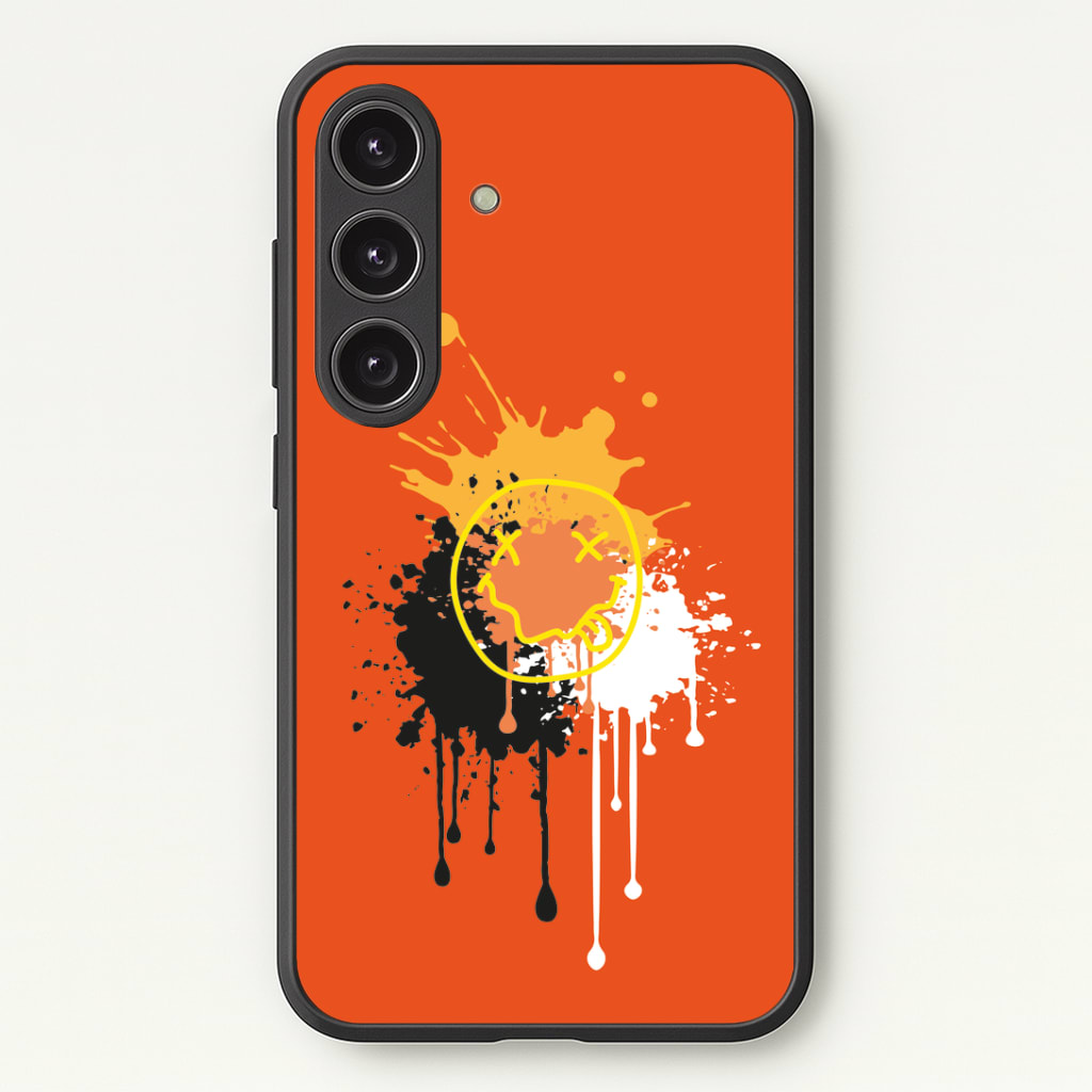 Orange Graffiti - Skate Aesthetic Phone Case - Galaxy S24 Plus / Standard