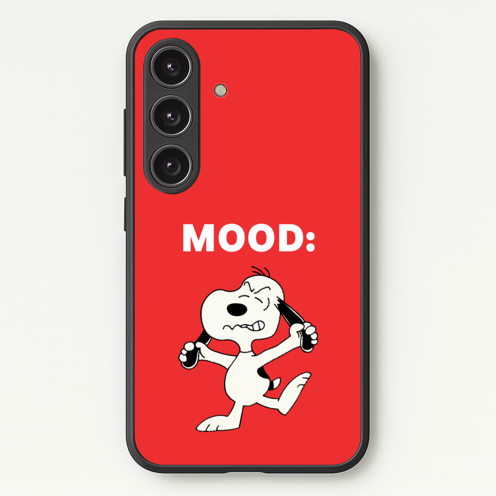 Mood Cartoon Beagle Phone Case - Galaxy S24 Plus / Standard