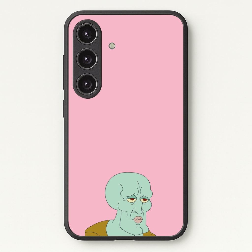Muscly Squidward Phone Case - Galaxy S24 Plus / Standard