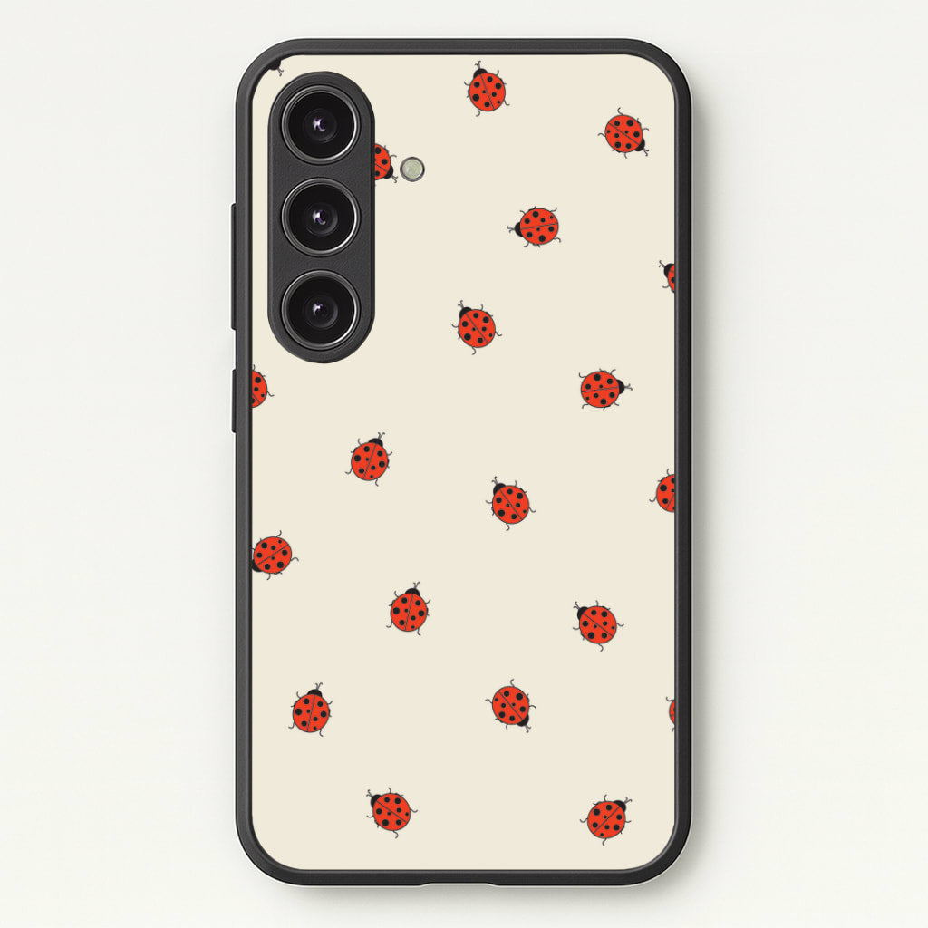 Ladybirds - Spring Patterns Phone Case - Galaxy S24 Plus / Standard