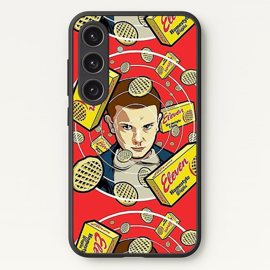 Eleven and Waffles Phone Case - Galaxy S24 Plus / Standard