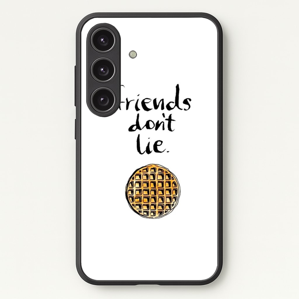 Friends Don't Lie Waffle Phone Case - Galaxy S24 Plus / Standard