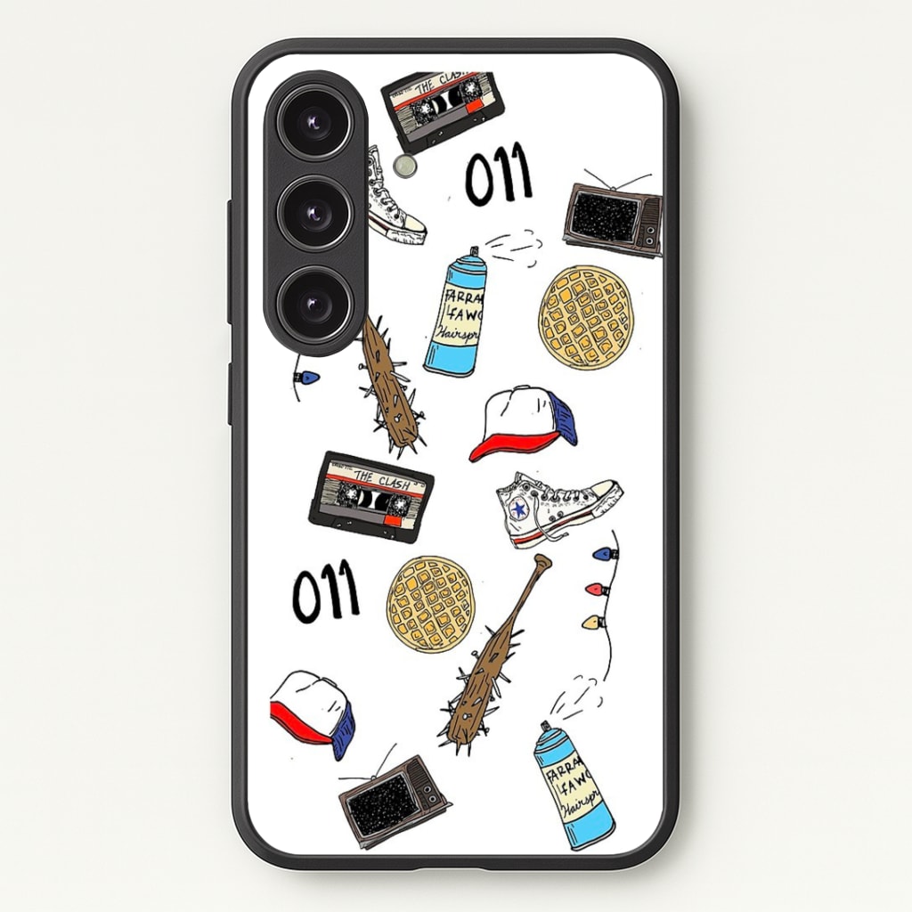 Stranger Drawings Phone Case - Galaxy S24 Plus / Standard