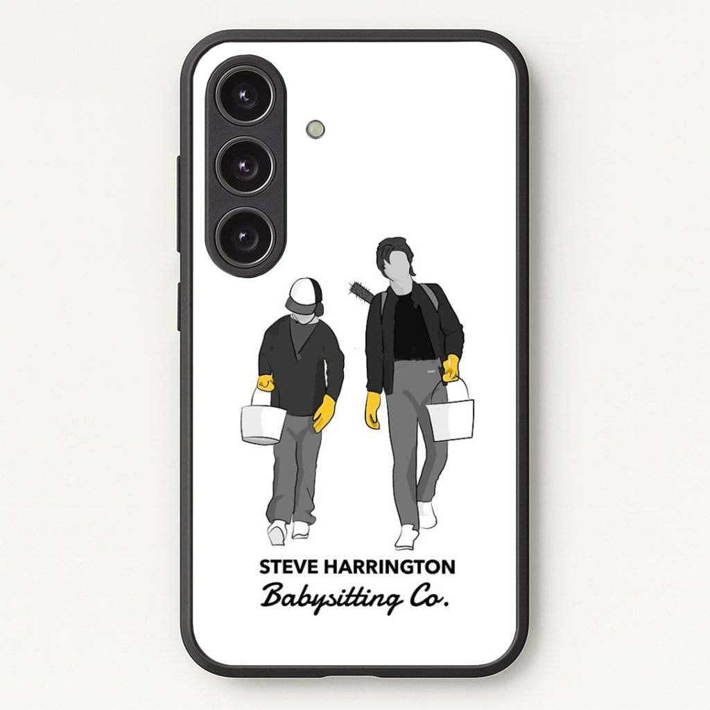 Steve Harrington Babysitting Co Phone Case - Galaxy S24 Plus / Standard