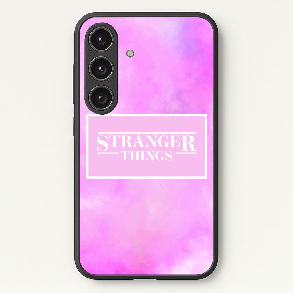 Pink Galaxy Stranger Phone Case - Galaxy S24 Plus / Standard