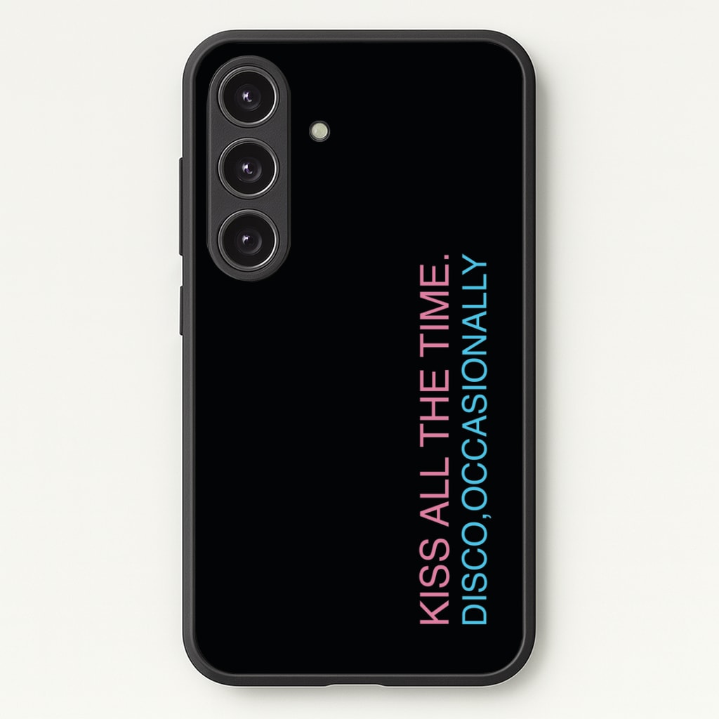 Disco Occasionally Text Phone Case - Galaxy S24 Plus / Standard