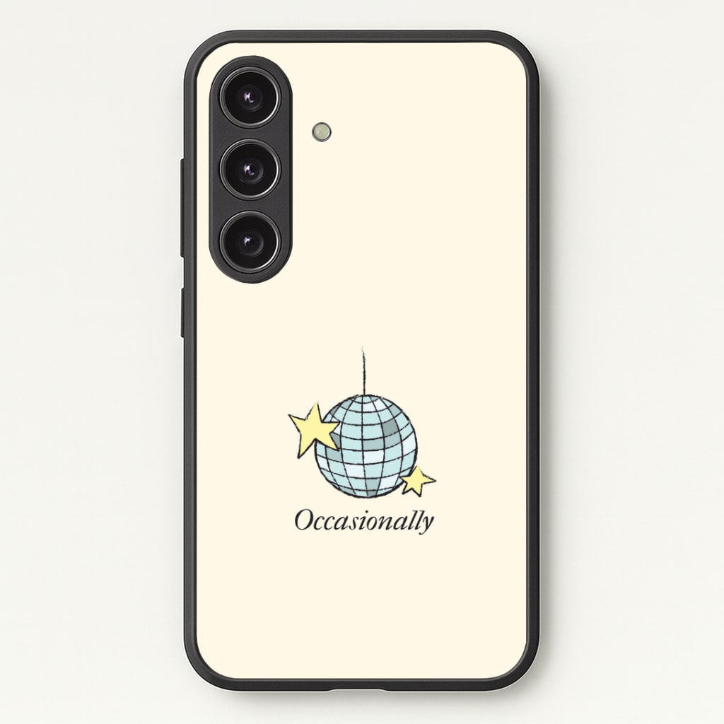 Ocasionally Discoball Phone Case - Galaxy S24 Plus / Standard