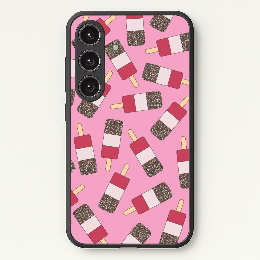 Fab - Ice Cream Patterns Phone Case - Galaxy S24 Plus / Standard
