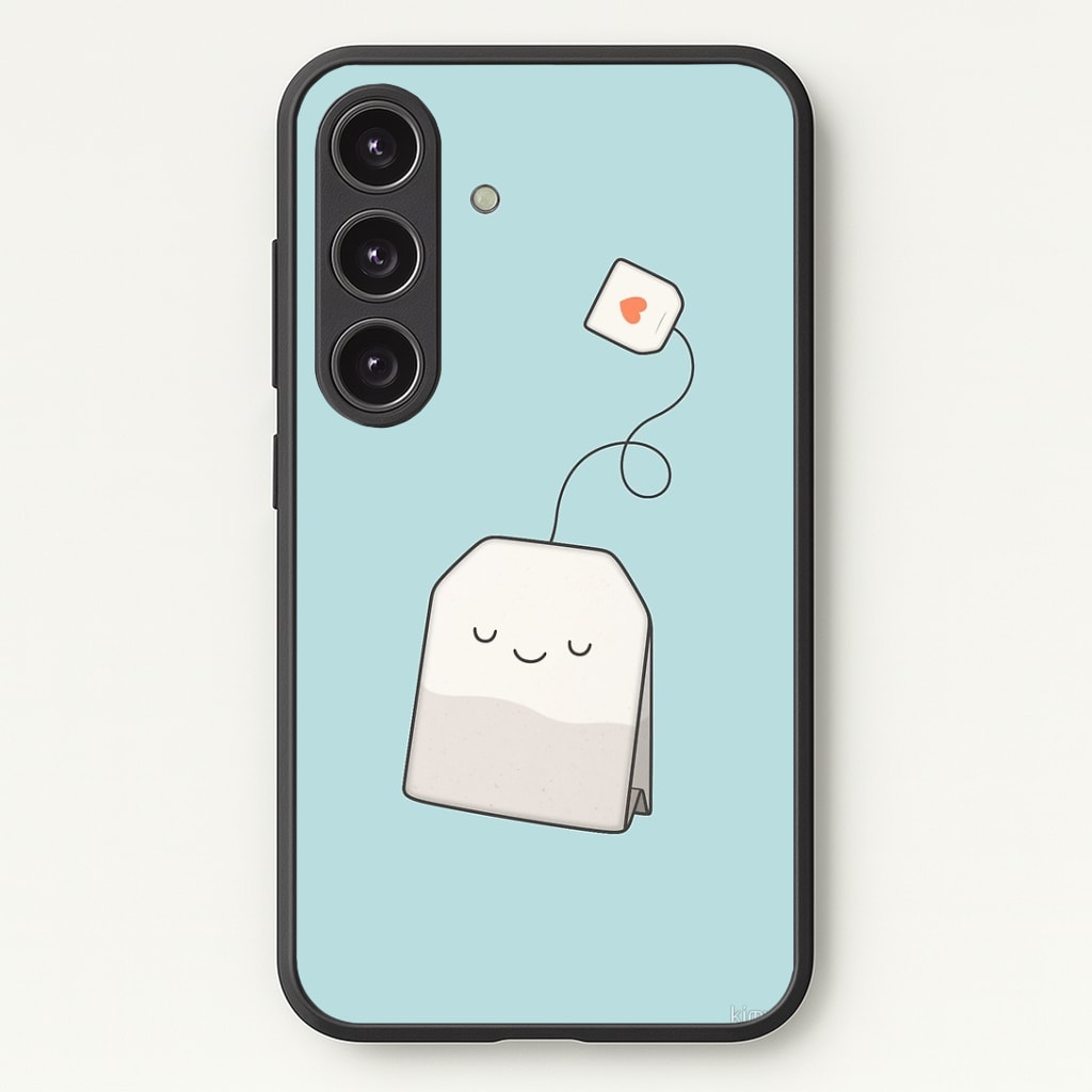 Tea Time - Cartoon Tea Bag Phone Case - Galaxy S24 Plus / Standard