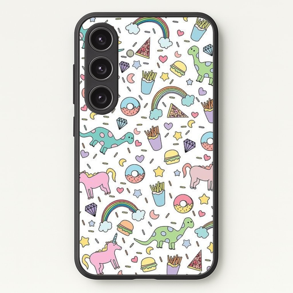 Tumblr Pattern Phone Case - Galaxy S24 Plus / Standard