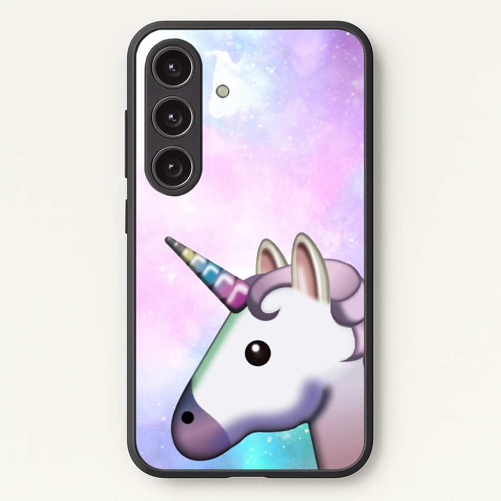 Galaxy Unicorn Pattern - Tumblr Phone Case - Galaxy S24 Plus / Standard
