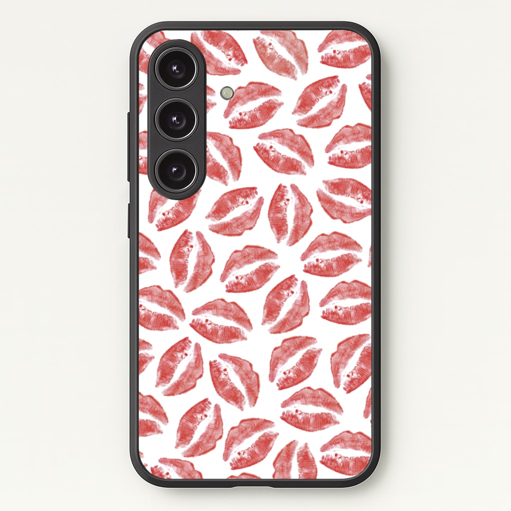 Kisses - Valentine's Day Phone Case - Galaxy S24 Plus / Standard