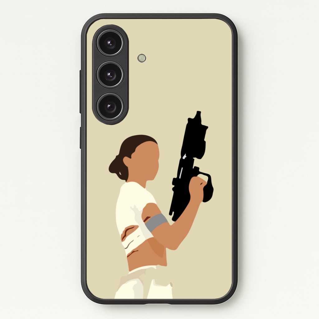 Leia With Gun Phone Case - Galaxy S24 Plus / Standard