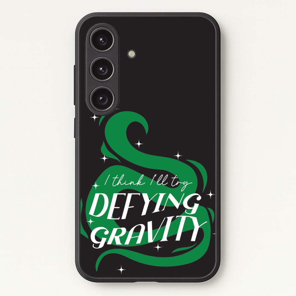 I Think I'll Try Defying Gravity Phone Case - Galaxy S24 Plus / Standard