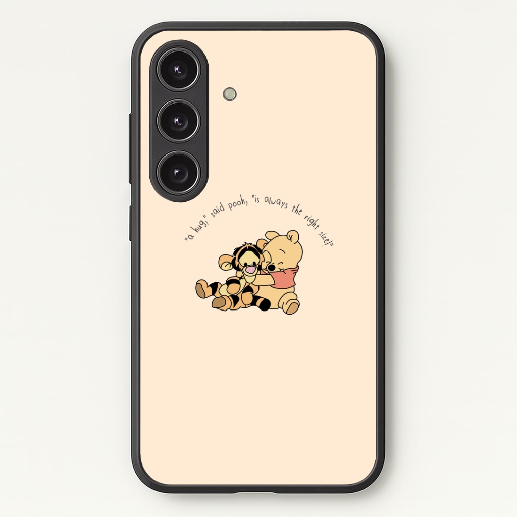 A Hug Said Pooh - Winnie Phone Case - Galaxy S24 Plus / Standard