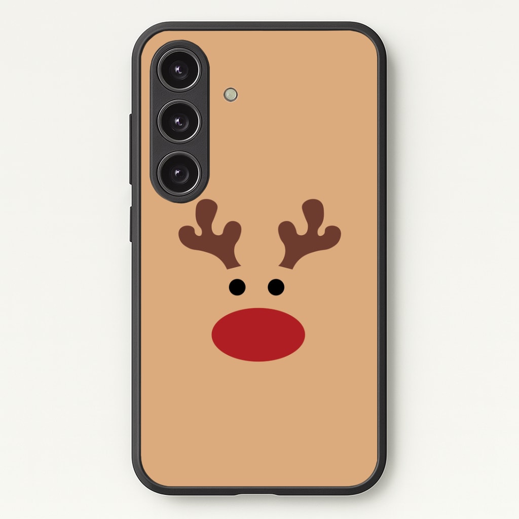 Rudolph Red Nose - Christmas Phone Case - Galaxy S24 Plus / Standard