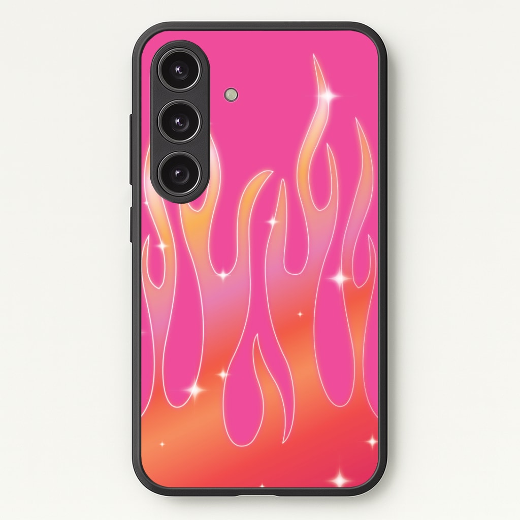 Sun Kissed Flame Phone Case - Galaxy S24 Plus / Standard