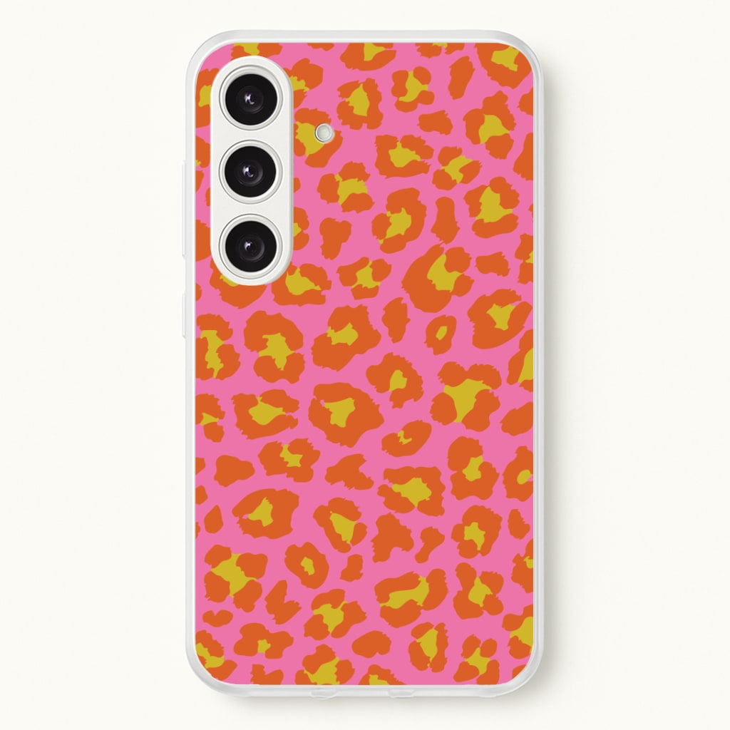 Vibrant Cheetah Print Phone Case