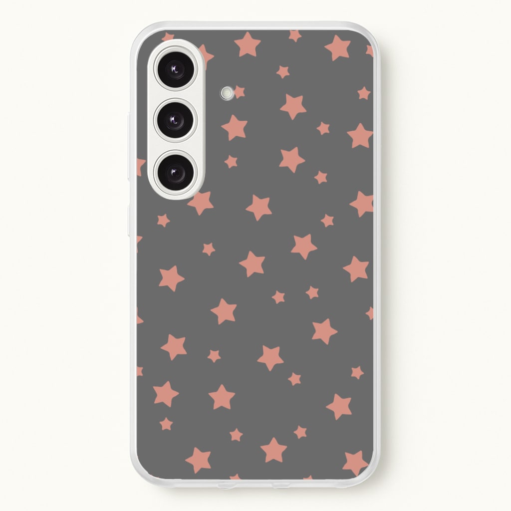 Rose Gold Star Pattern Phone Case