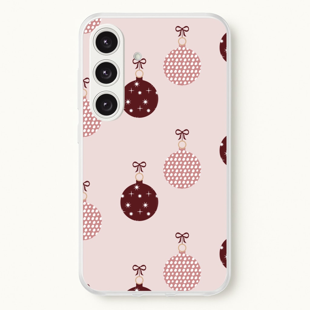 Christmas Bauble Pattern Phone Case