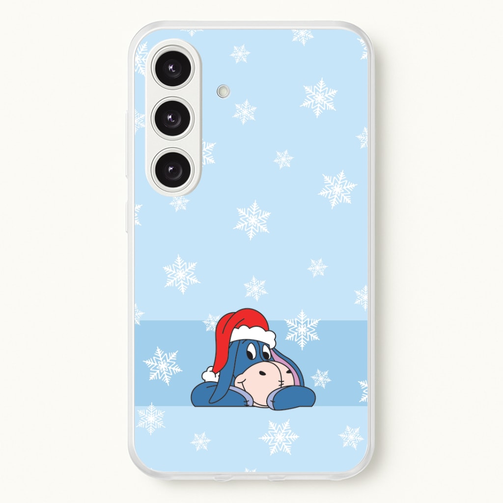 Cartoon Donkey Snowflakes Phone Case