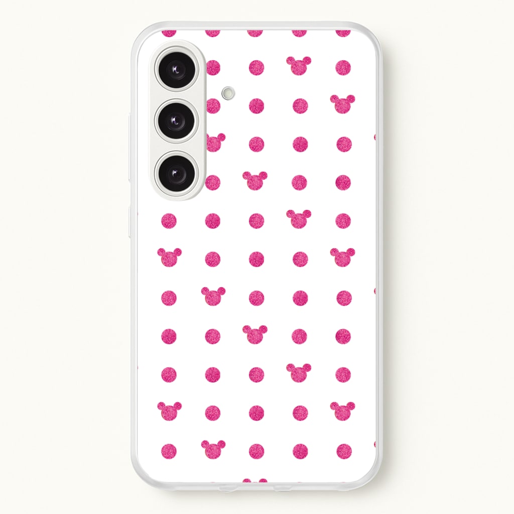 Mickey Polkadot White Fairytale Phone Case