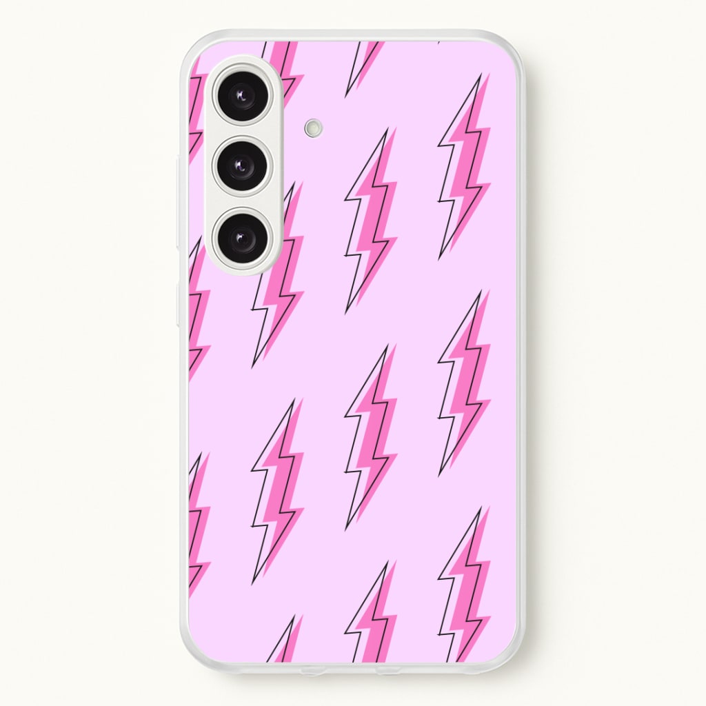 Pink Lightning - Eighties Phone Case