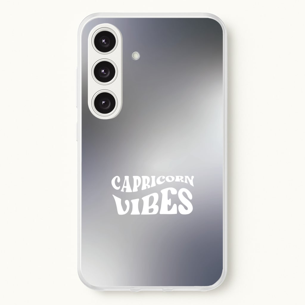 Capricorn Vibes Gradient Zodiac Phone Case